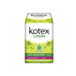 Kotex Fresh Longer & Wider 32s(Aloevera)